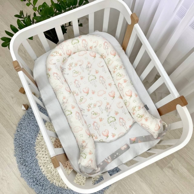 Protectie somn – Baby Nest Baby Pastel